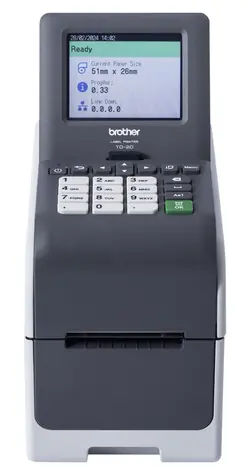 Brother TD-2320DSA / Tiskárna samolepicích štítků / 203 dpi / USB / LAN