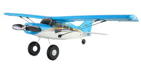 AMEWI RC letadlo Maule M7 modrá / Brushless / 4 kanály / 3D/6G gyro / 510 mm / RTF / 2.4GHz