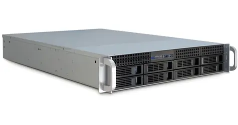 Inter-Tech 2U-2408 / Serverová skříň / 2U / Hot-swap / 10x 2,5" pozic / STORAGE