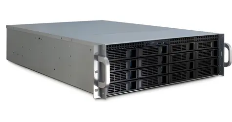 Inter-Tech IPC 3U-3416 / Serverová skříň / 19" / 3U / Hot-Swap / 2x USB 3.0