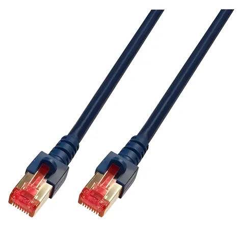 EFB CAT6 S/FTP 10m černá / Patch kabel / RJ45-RJ45 / LSZH