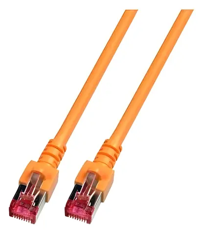 EFB Cat6 S/FTP 3 m oranžová / Patch kabel / RJ-45 / LSZH