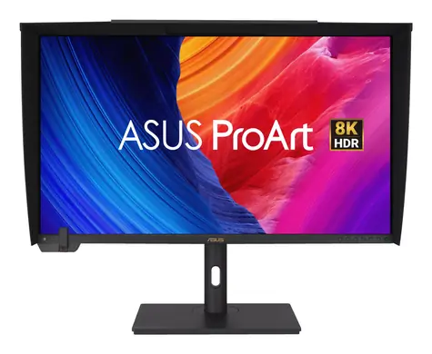 32" ASUS ProArt PA32KCX černá / Monitor / Mini LED / 8K UHD / Thunderbolt 4 / DCI-P3 97%