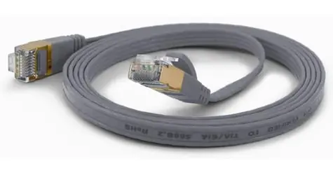 Wantec patch kabel FTP CAT6a šedý / Patch kabel / RJ-45 / 1,5 m / 250 MHz