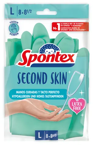 Spontex Multi-Use bez latexu (Velikost 8-8,5) / Ochranné rukavice na úklid / 1 pár