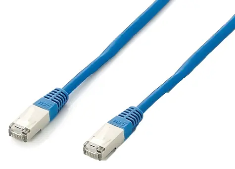 Equip Patch kabel Cat6A Platinum modrý / Patch kabel / S/FTP / 1 m / RJ-45 / 500 MHz / LSZH