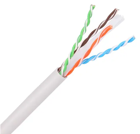 Extralink CAT6A UTP / Síťový kabel / kroucená dvojlinka / 305 m / vnitřní / U/UTP / CU
