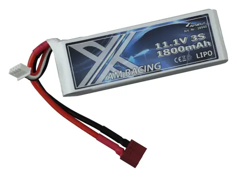 AMEWI Baterie LiPo 3S 11,1V 1800mAh / 40C/80C / Softcase / konektor T