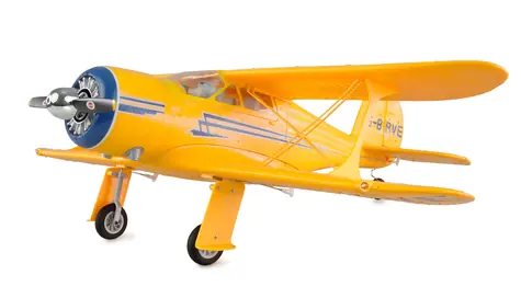 Amewi AMXFlight Beech D17s žlutá / RC letadlo / dvojplošník / 3D/6G Gyro / RTF / 2.4 GHz