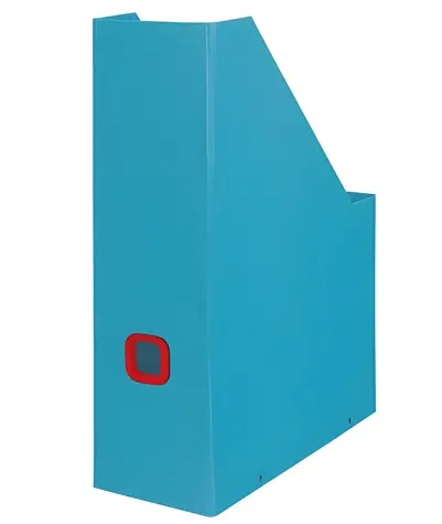 Leitz Click&Store COSY klidná modrá / Stojan na časopisy / karton / 330 × 253 × 103 mm