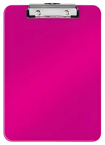 Leitz WOW růžová / Psací podložka / A4 / plast / 75 listů