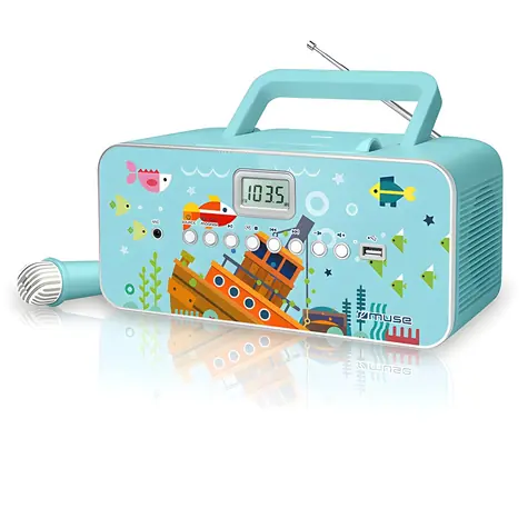 Muse M-29KB / Přenosné rádio / CD / MP3 / USB