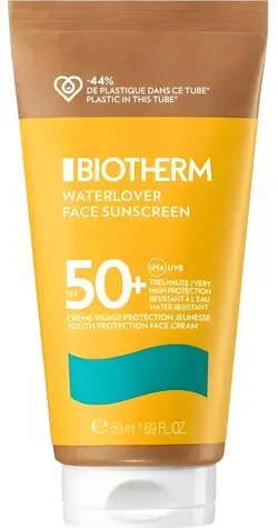 Biotherm Waterlover Face Sunscreen Cream SPF50 50 ml / Opalovací krém / Na obličej