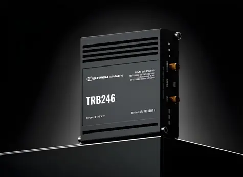 Teltonika TRB246 / Průmyslová IoT brána / LTE Cat 4 / RS232/RS485 / Dual SIM / Ethernet