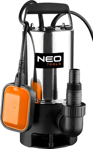 NEO 04-736 / Ponorné čerpadlo na znečištěnou vodu / 1100W