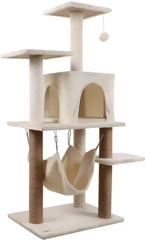 SOURCING Škrabadlo pro kočky / 49x38x110 cm