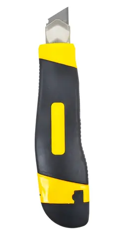 RULYT Ulamovací nůž žlutý / Ulamovací nůž / Čepel 18 mm / Ocel SK5