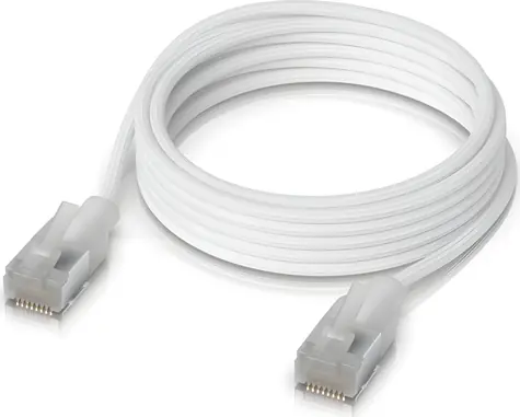 Ubiquiti UniFi Premium Patch Cable 3m bílá / Patch kabel / RJ45 / Cat6A / 10GbE