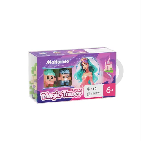 MARIOINEX Waffle Mini Princezna: Kouzelná věž / Stavebnice