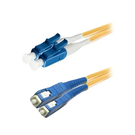 XtendLan optický patch LC-SC / Patch kabel / 09/125 duplex / 0,5 m / G.652d / LS0H