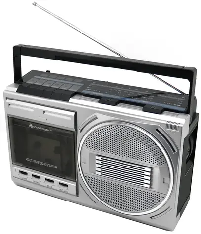 Soundmaster RR20SI / Rádiomagnetofon / FM / Kazeta / Bluetooth / MP3 / USB