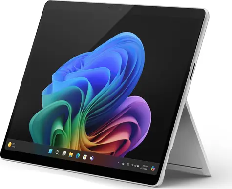 Microsoft Surface Pro 11 5G platinová / Tablet / 13" OLED Touch / Snapdragon X Elite / 16GB / 512GB SSD / W11 Pro