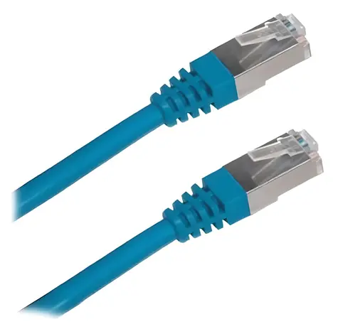 XtendLan CAT5e 5m modrý / Patch kabel / FTP