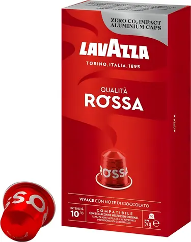 LAVAZZA Qualita Rossa Nespresso 10 ks / Kapslová káva