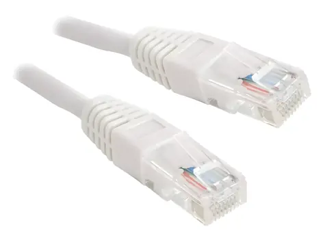 XtendLan UTP Cat5E 0,5m bílá / Patch kabel / RJ45-RJ45