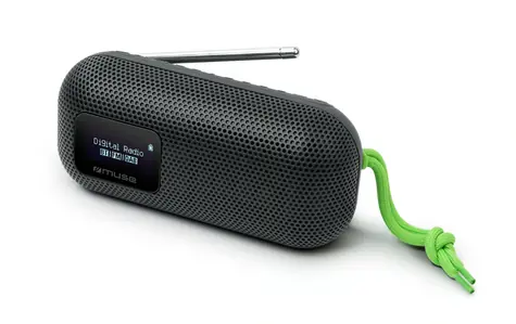 Muse M-750 FBT černá / Rádio + reproduktor / FM / Bluetooth