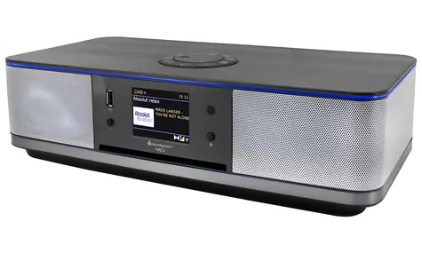 Soundmaster ICD2023SW černá / Rádio s CD přehrávačem / DAB+ / FM-RDS / Bluetooth / Wi-Fi / USB / 2x15W