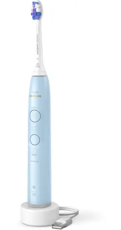 Philips Sonicare 6100 HX7406/01 modrá / Sonický elektrický zubní kartáček / 62.000 pulsů / 2 režimy / 1 hlavice