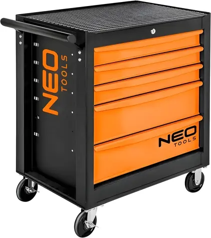 NEO TOOLS 84-214 / Dílenská skříňka / 5 zásuvek