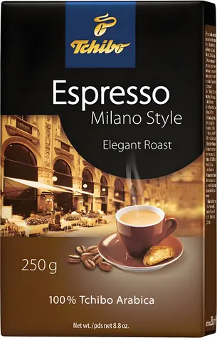 Tchibo Espresso Milano Style 250 g / Mletá káva
