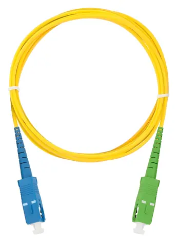 XtendLan FO patch SC/APC-SC / Optický patch kabel / simplex / 9/125 / G.652D / LS0H / 20 m