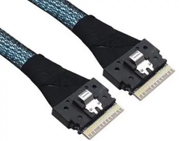 Broadcom 05-60007-00 / Kabel SAS / SlimSAS SFF-8654 8i - SFF-8654 8i / 1 m