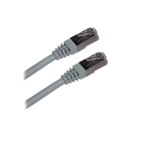 XtendLan SFTP CAT6A 5m šedá / Patch kabel / RJ45-RJ45 / LSFRZH