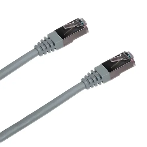 XtendLan FTP Cat5e 1m šedý / Patch kabel / RJ45-RJ45