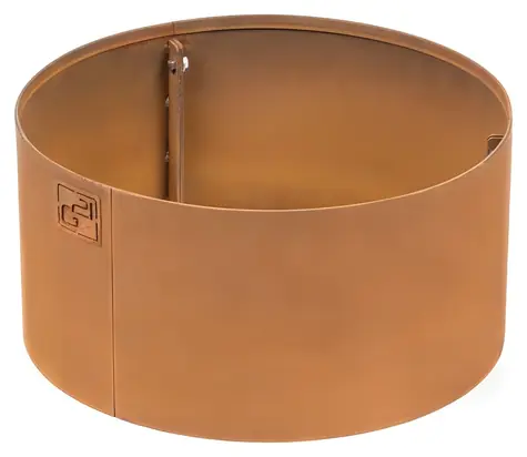 G21 Zahradní obrubník kruhový Corten / O 40 cm / Výška 20 cm