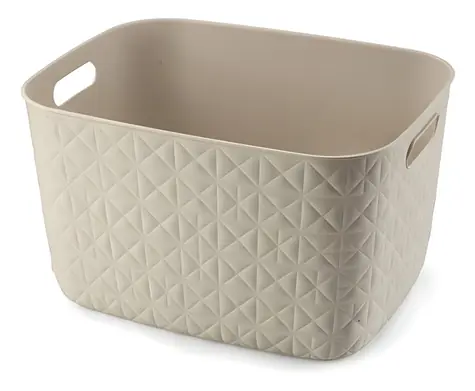 Curver Softex L béžová / Úložný koš / 19 l