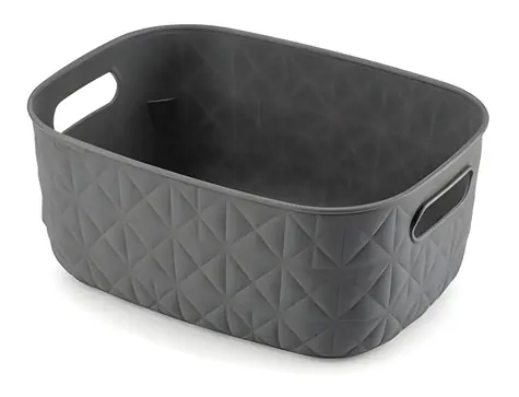 Curver Softex tmavě šedá / Úložný box / S / 4 l / 100 % recyklovaný materiál