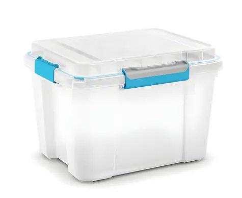KIS Scuba Box M transparentní / Úložný box / plast