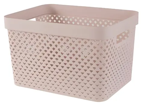 Curver Pure S Úložný box 17 l růžový / 36 x 27 x 22 cm