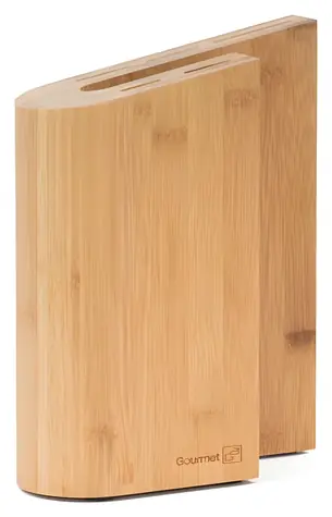 G21 Gourmet (G21BN5BAM-U) / Blok na nože / bambusový / pro 5 nožů