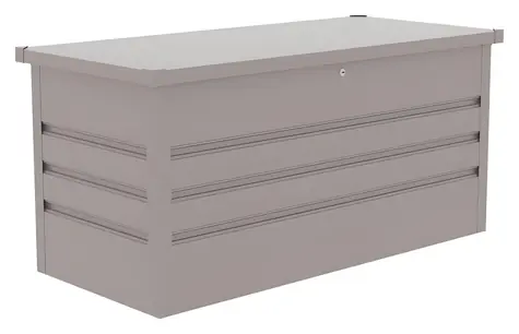 G21 Zahradní box Denver 400 l šedý / Kov