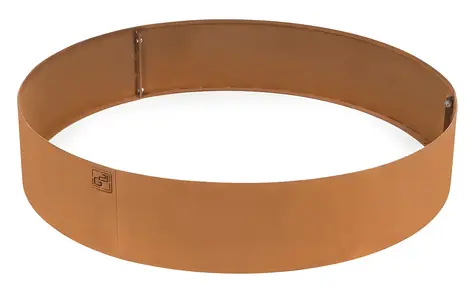 G21 Zahradní obrubník Corten kruhový / Obrubník / 100 x 20 cm