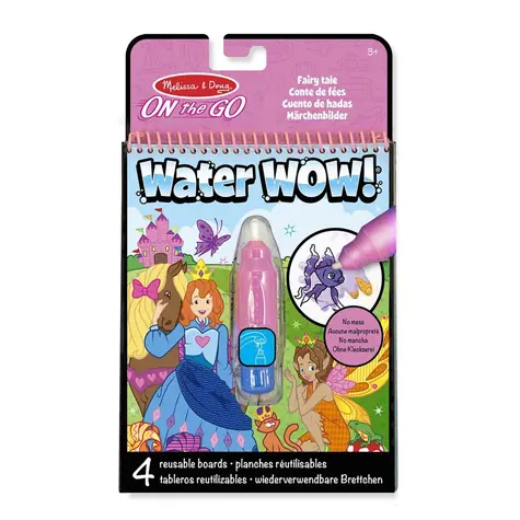 Spin Master Melissa & Doug Water WOW! Pohádka / Vodou vybarvovací sešit / od 3 let