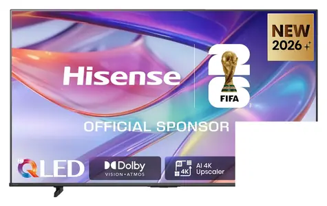 50" Hisense 50E7S černá / UHD / QLED / HDMI / USB / CI+ / LAN / Wi-Fi / DVB-T2&C&S2 / 20W repro