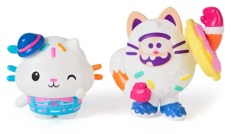 SPIN MASTER Figurky Gabby's Dollhouse Kuchi & Cookie Bobby / Figurky / 2 figurky, 2 doplňky / od 3 let