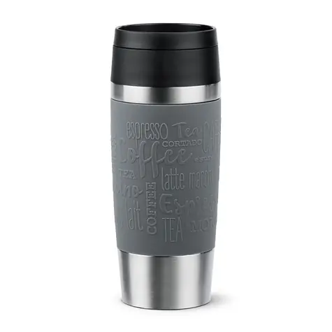 Emsa Travel Mug Classic 0,36 l šedá / Termohrnek / nerezová ocel